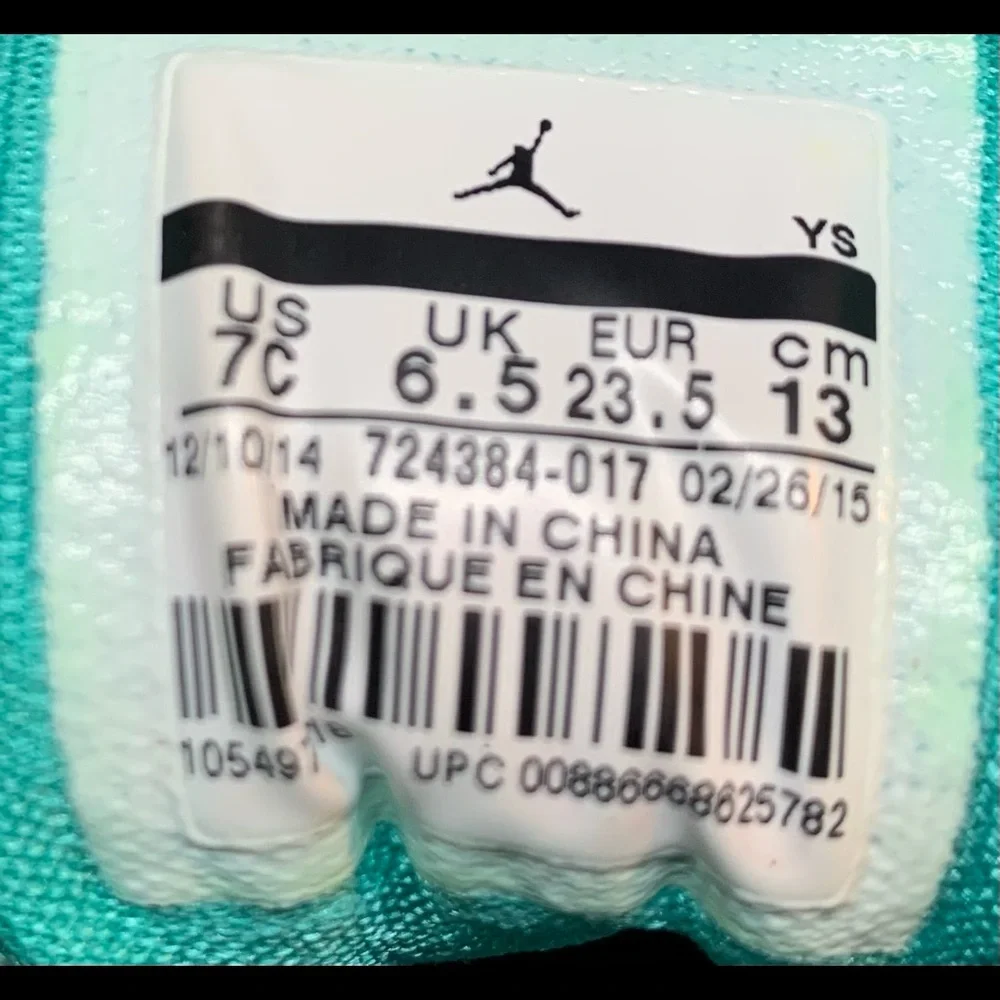 NIKE AIR JORDAN Flight Origin 2 Basketball Athletic Shoes 724384-017 Kid's Sz 7C - Picture 10 of 10